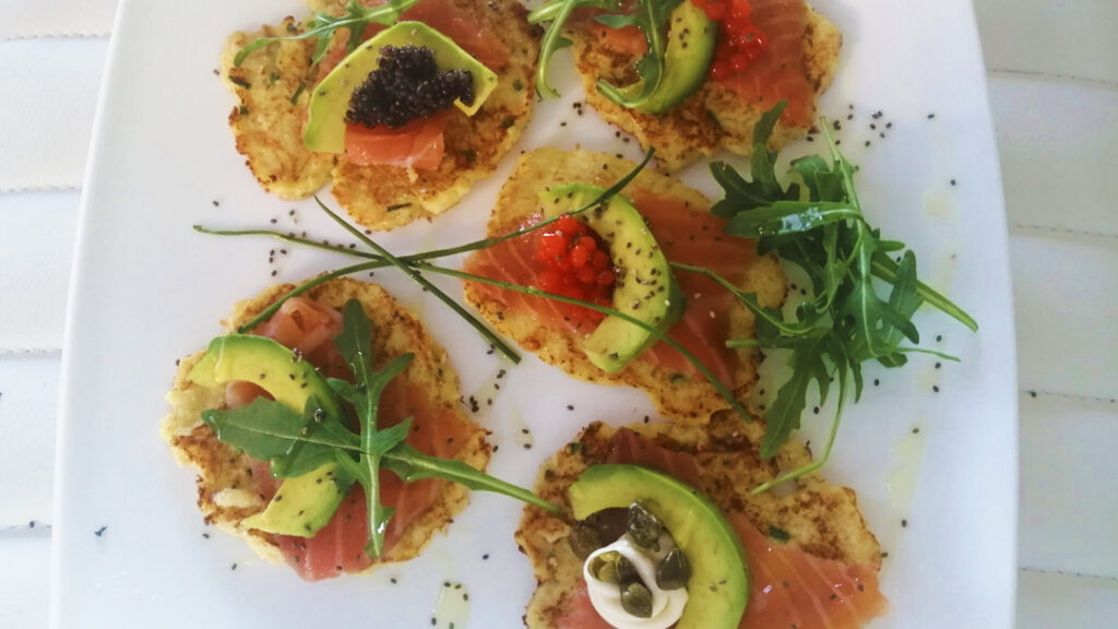 Pizzetas de coliflor