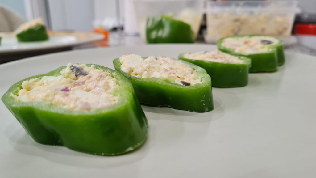 Makis keto de ensaladilla